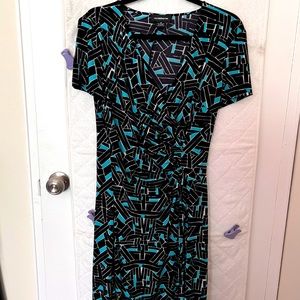 Faux Wrap Dress